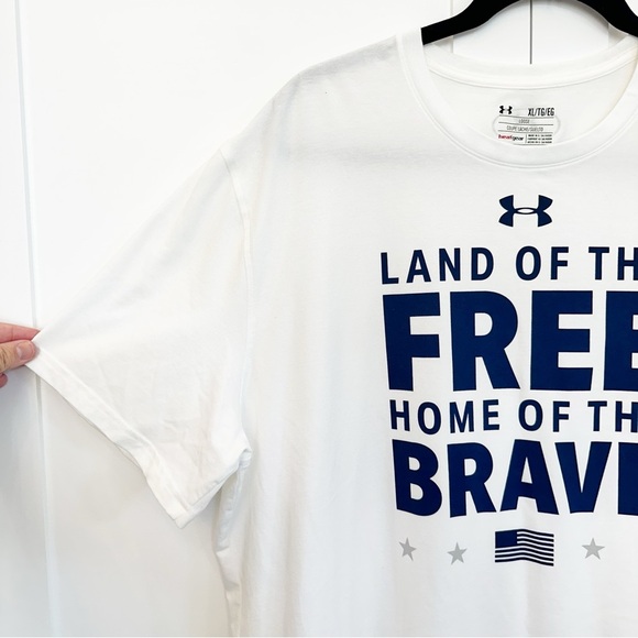 UNDER ARMOUR | Land of The Free Tee Size XL - Picture 2 of 4